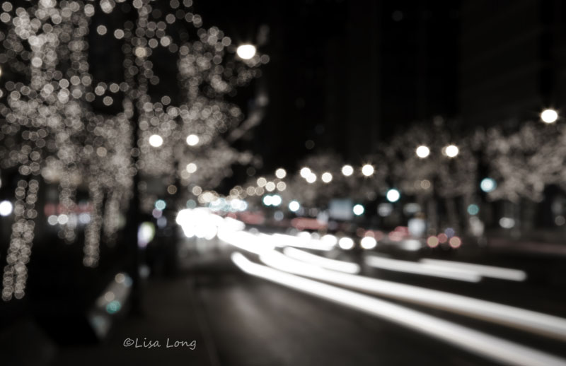 Abstract lights along Michigan Avenue2
